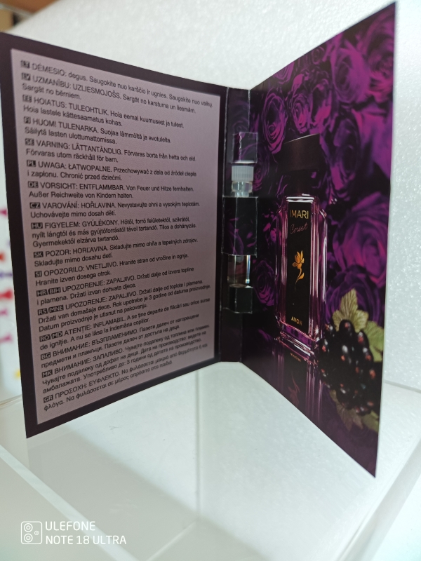 AVON Imari ECLIPSE EdT / Karte mit Duftprobe